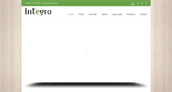 Desktop Screenshot of integro.org