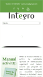 Mobile Screenshot of integro.org