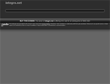 Tablet Screenshot of integro.net